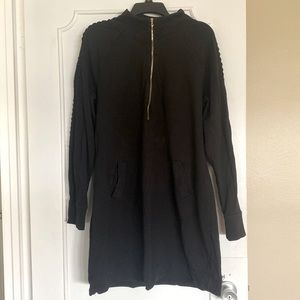 Skipper Solid Popover Dress